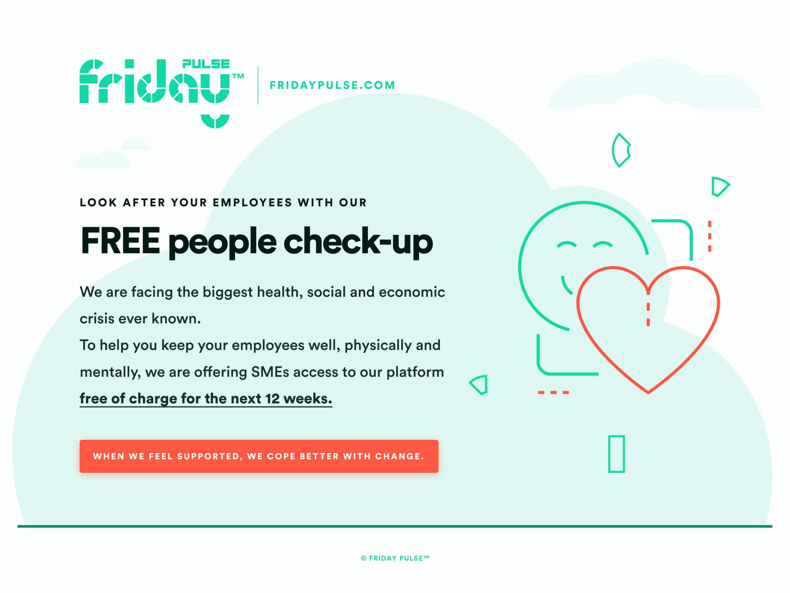 Our Lockdown Response: Friday Pulse is Free for 12 Weeks